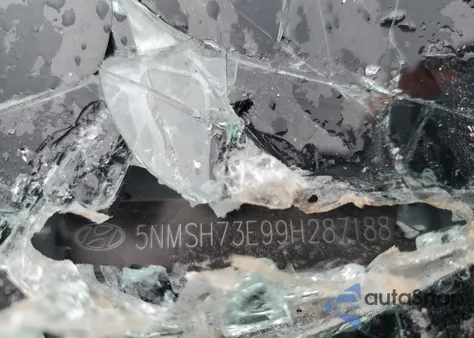 2009 Hyundai Santa Fe Se z USA, uszkodzony, nr VIN 5NMSH73E99H287188